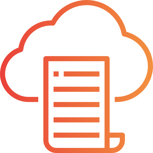 Cloud computing ícono