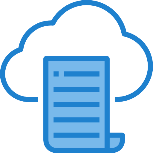 Cloud computing icône