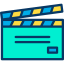 Clapperboard icon 64x64