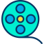 Film reel icon 64x64