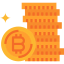 Bitcoins icon 64x64