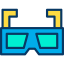 3d glasses icon 64x64