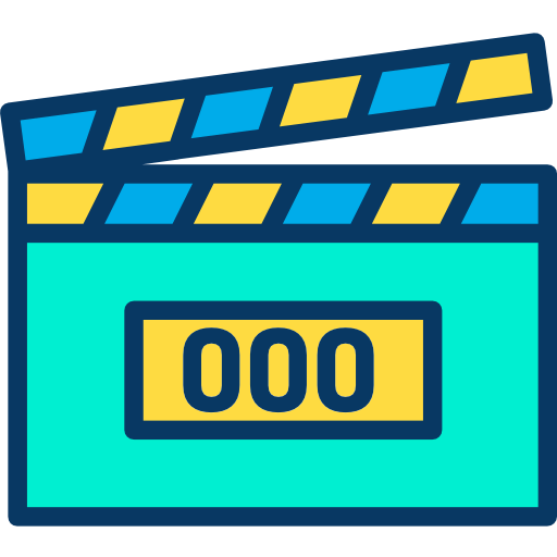 Clapperboard icon
