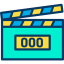 Clapperboard icon 64x64