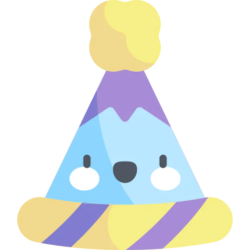 Fun hat icon