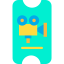 Movie ticket icon 64x64