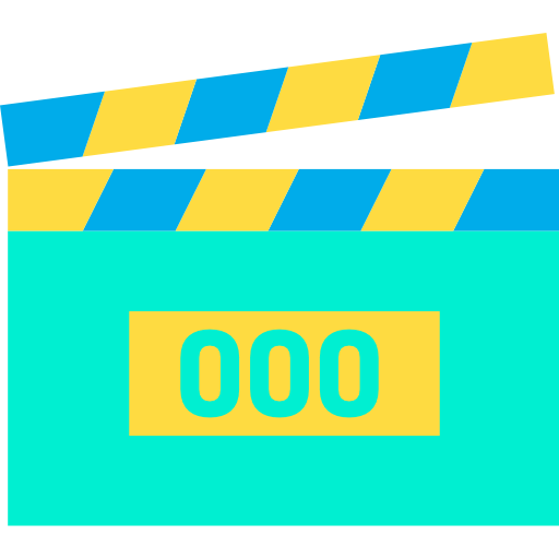 Clapperboard icon