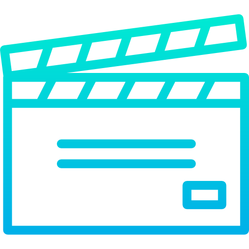 Clapperboard icon