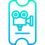 Movie ticket icon 64x64