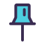 Push pin icon 64x64