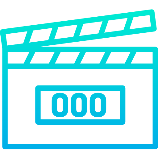 Clapperboard icon