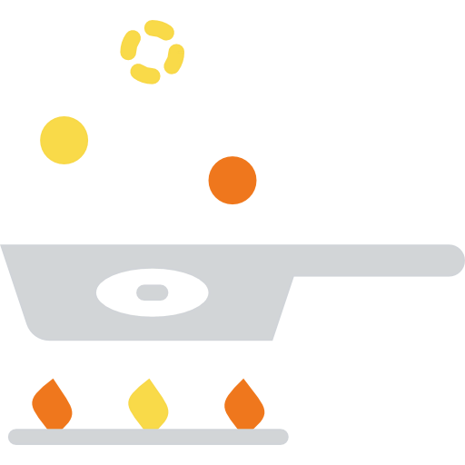 Frying pan icon