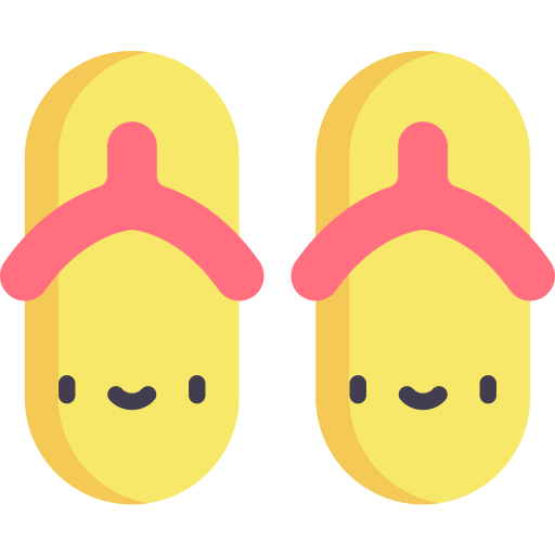 Flip flops icon