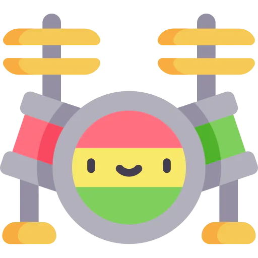 Drum kit icon