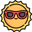 Sun icon 64x64