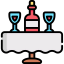 Romantic dinner Symbol 64x64