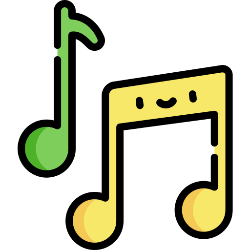 Musical notes icon