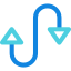 Double arrow icon 64x64