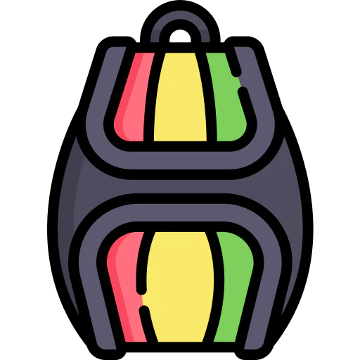 Reggae bag icon