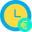 Time is money Symbol 64x64
