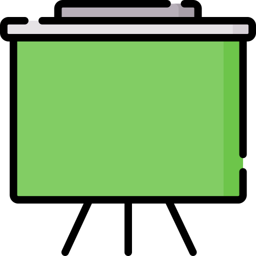 Green screen icon
