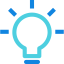 Light bulb icon 64x64