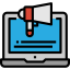 Digital marketing icon 64x64