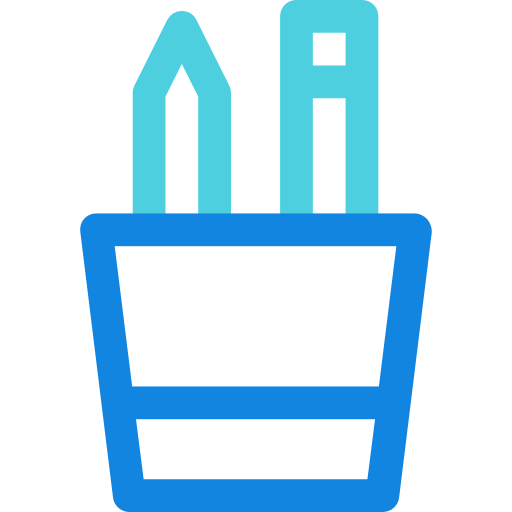 Pencil case icon