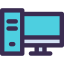 Personal computer icon 64x64