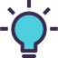 Light bulb icon 64x64