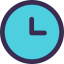 Wall clock icon 64x64