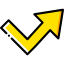 Curved arrow icon 64x64