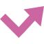 Curved arrow icon 64x64