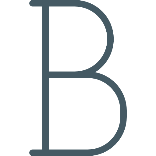 Bold icon
