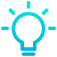Light bulb icon 64x64