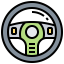 Steering wheel icon 64x64