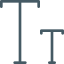 Размер текста иконка 64x64