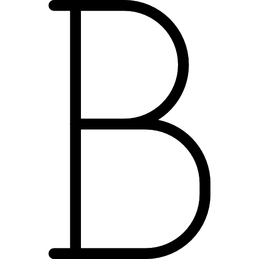 Bold icon