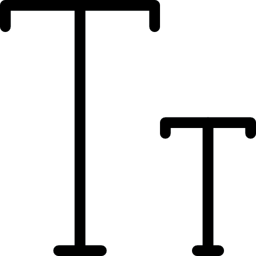 Text size icon