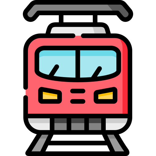 Electric train icon