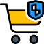 Secure shopping ícone 64x64