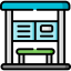 Bus stop icon 64x64