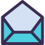 Open envelope Symbol 64x64