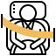Seatbelt icon 64x64