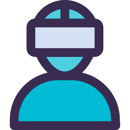 Virtual reality icon