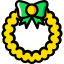 Christmas wreath icon 64x64