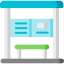 Bus stop icon 64x64