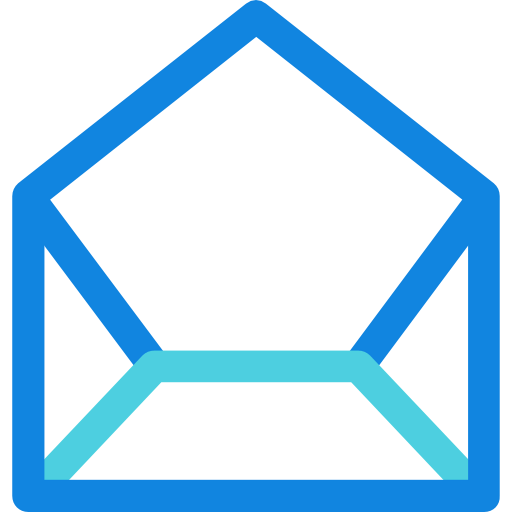 Open envelope icon