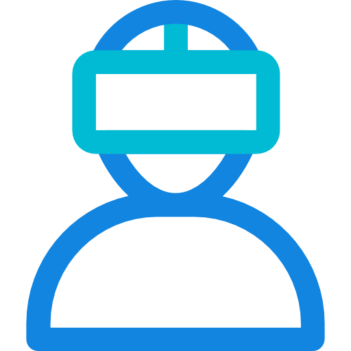 Virtual reality icon