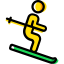 Skiing icon 64x64